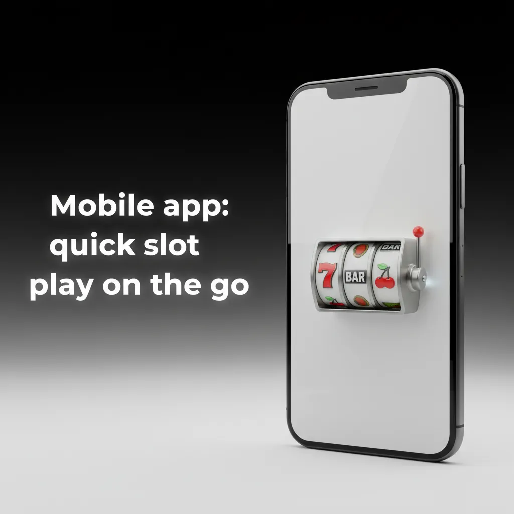 Mobile app: quick slot play on the go